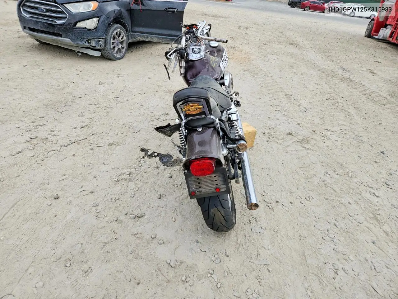 2005 Harley-Davidson Fxdwgi VIN: 1HD1GPW125K315983 Lot: 47352836