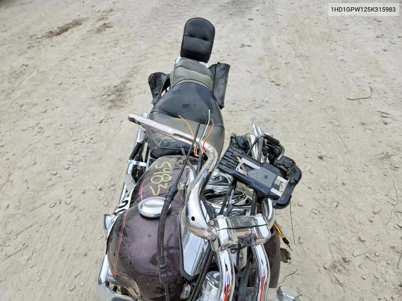 2005 Harley-Davidson Fxdwgi VIN: 1HD1GPW125K315983 Lot: 47352836
