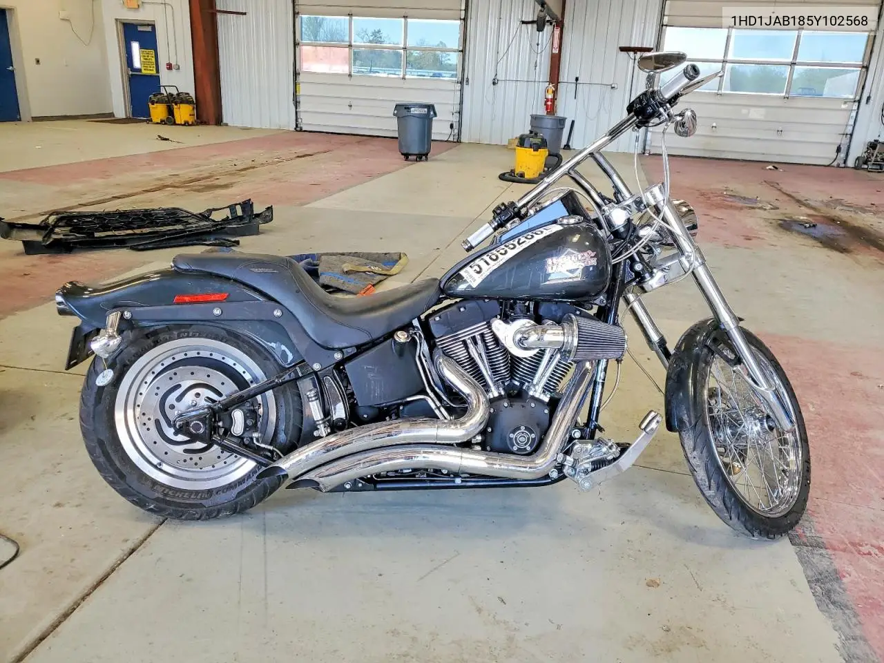 2005 Harley-Davidson Fxstbi VIN: 1HD1JAB185Y102568 Lot: 51866286