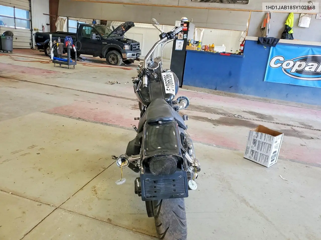 2005 Harley-Davidson Fxstbi VIN: 1HD1JAB185Y102568 Lot: 51866286