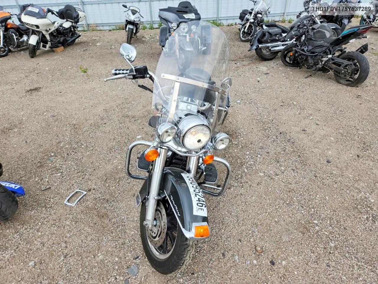 2005 Harley-Davidson Flhr VIN: 1HD1FDV175Y637289 Lot: 59095246