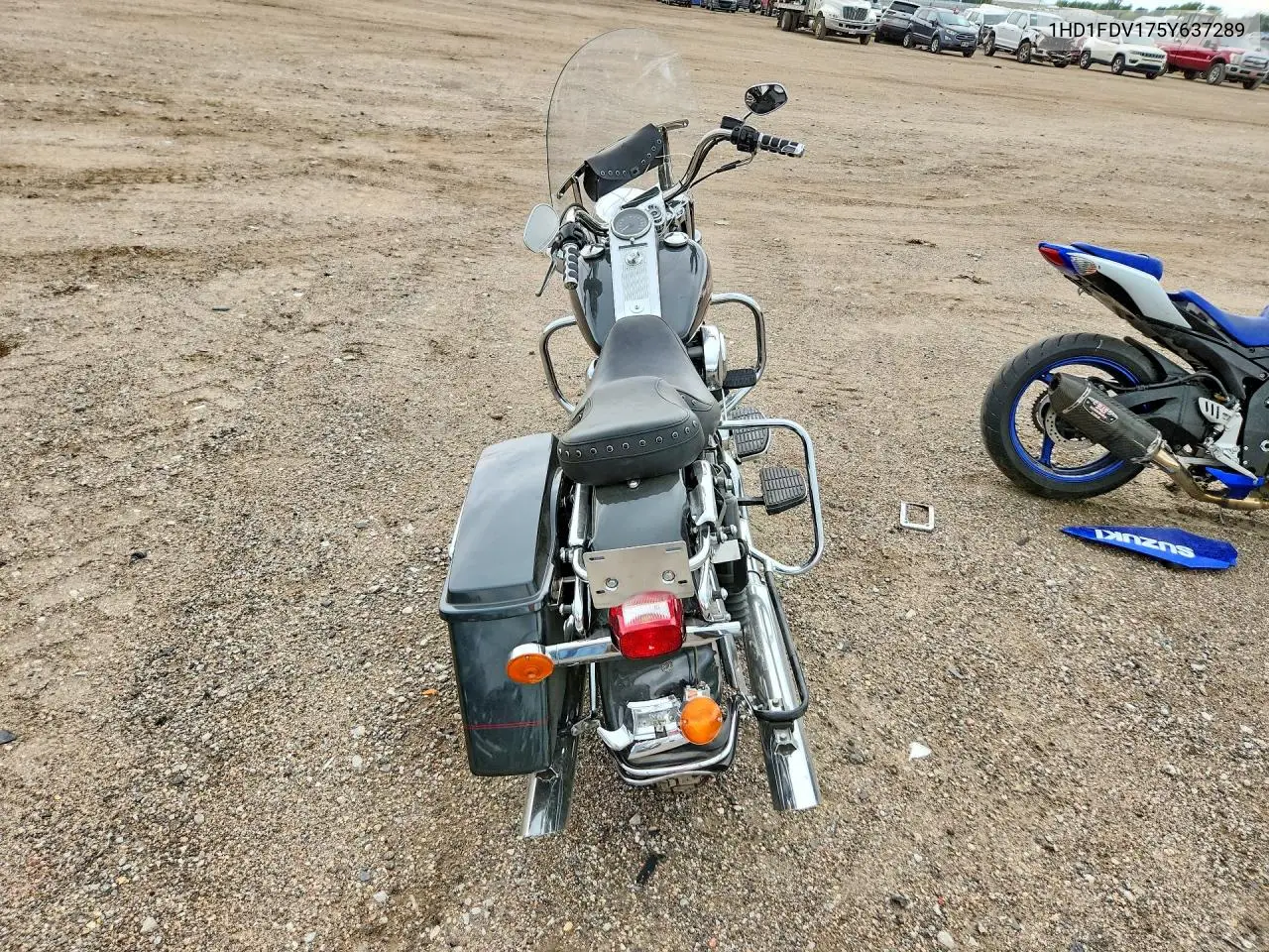 2005 Harley-Davidson Flhr VIN: 1HD1FDV175Y637289 Lot: 59095246