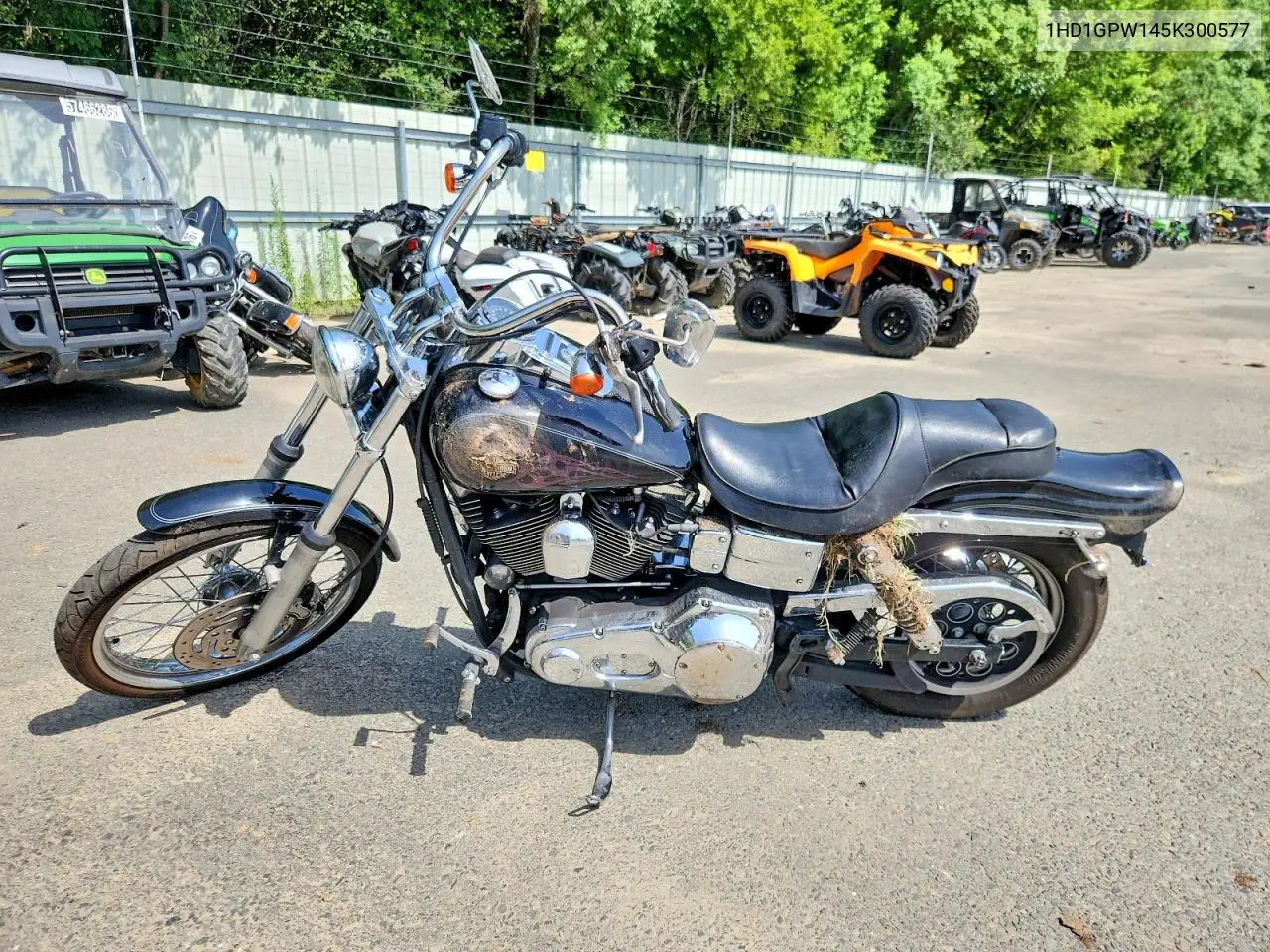 2005 Harley-Davidson Fxdwgi VIN: 1HD1GPW145K300577 Lot: 59183076