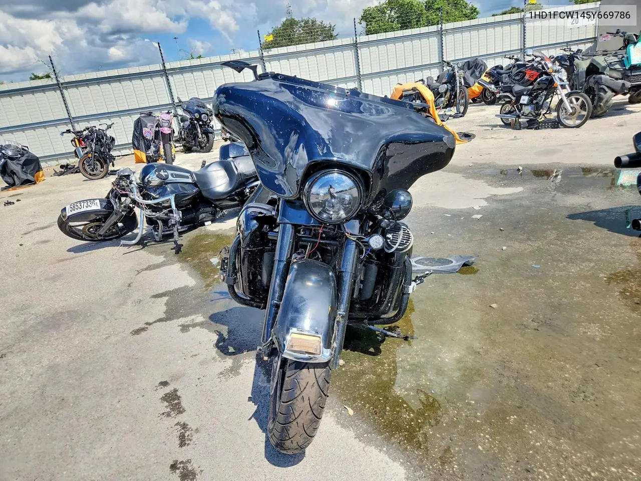 2005 Harley-Davidson Flhtcui VIN: 1HD1FCW145Y669786 Lot: 59278526