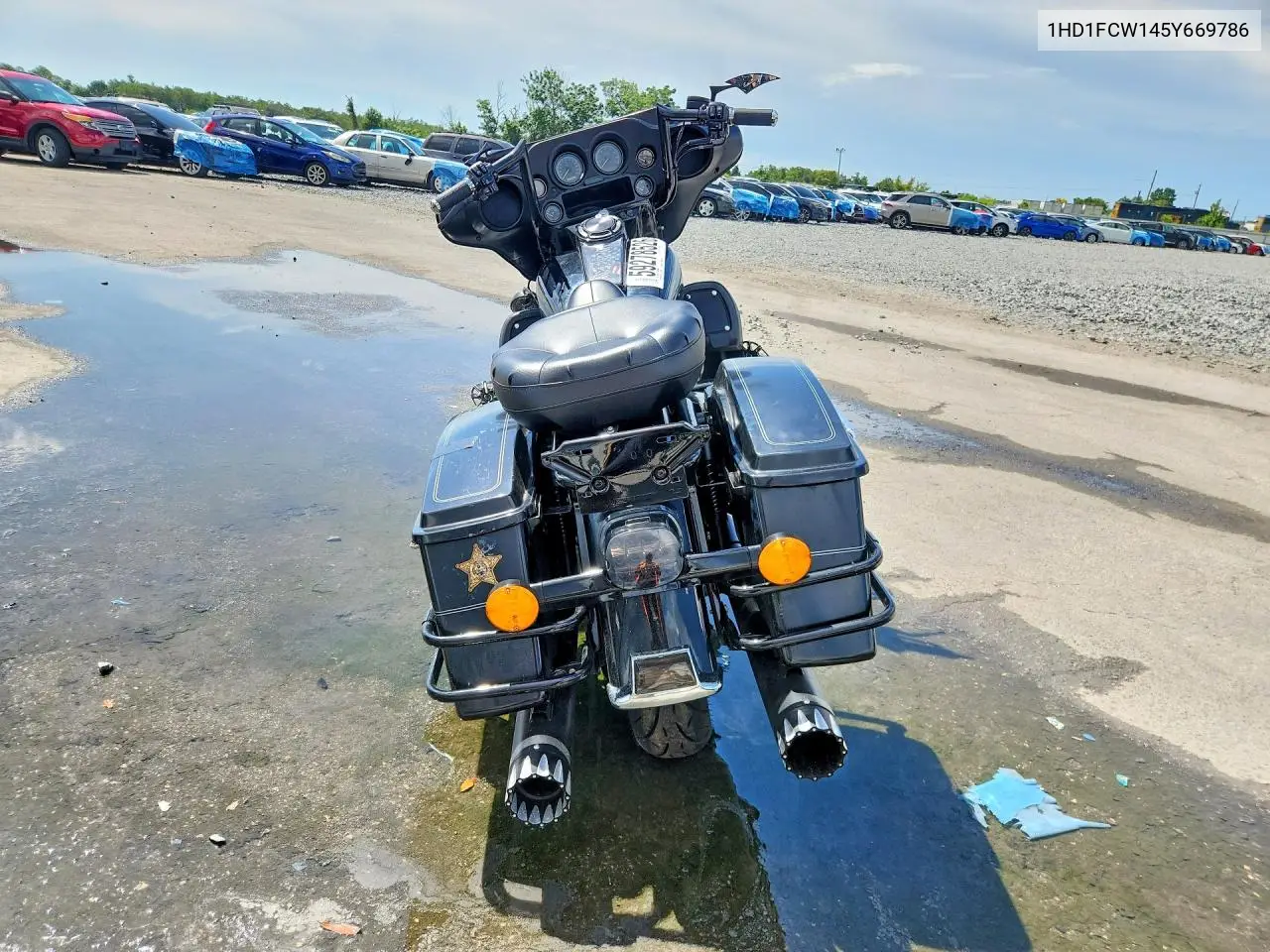 2005 Harley-Davidson Flhtcui VIN: 1HD1FCW145Y669786 Lot: 59278526