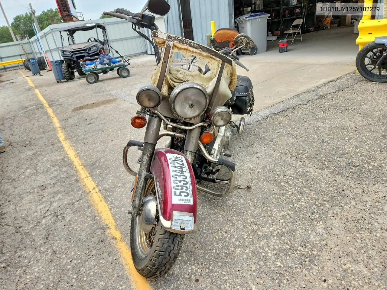 2005 Harley-Davidson Flstc VIN: 1HD1BJY125Y102229 Lot: 59334426