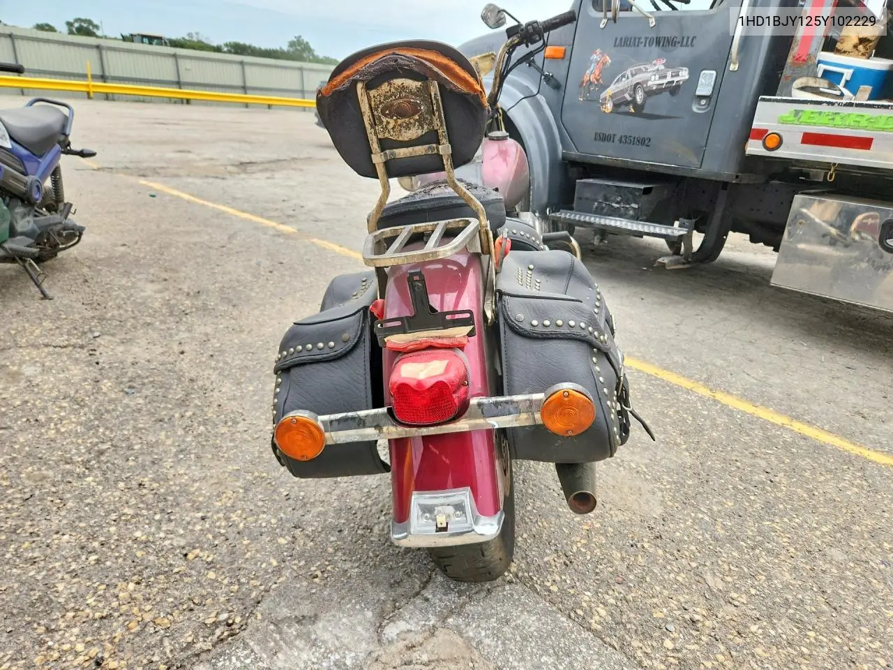 2005 Harley-Davidson Flstc VIN: 1HD1BJY125Y102229 Lot: 59334426