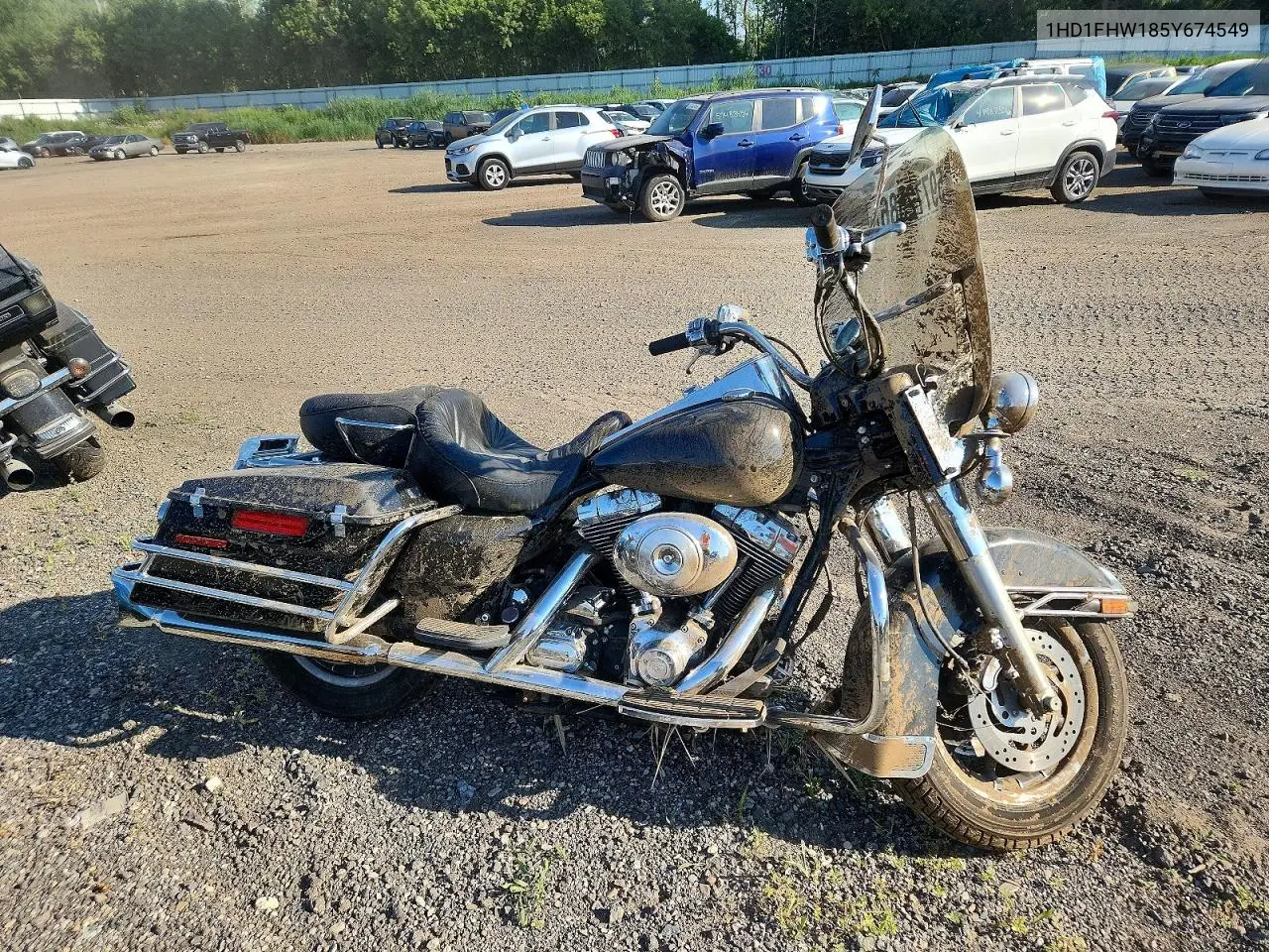 2005 Harley-Davidson Flhpi VIN: 1HD1FHW185Y674549 Lot: 59772586