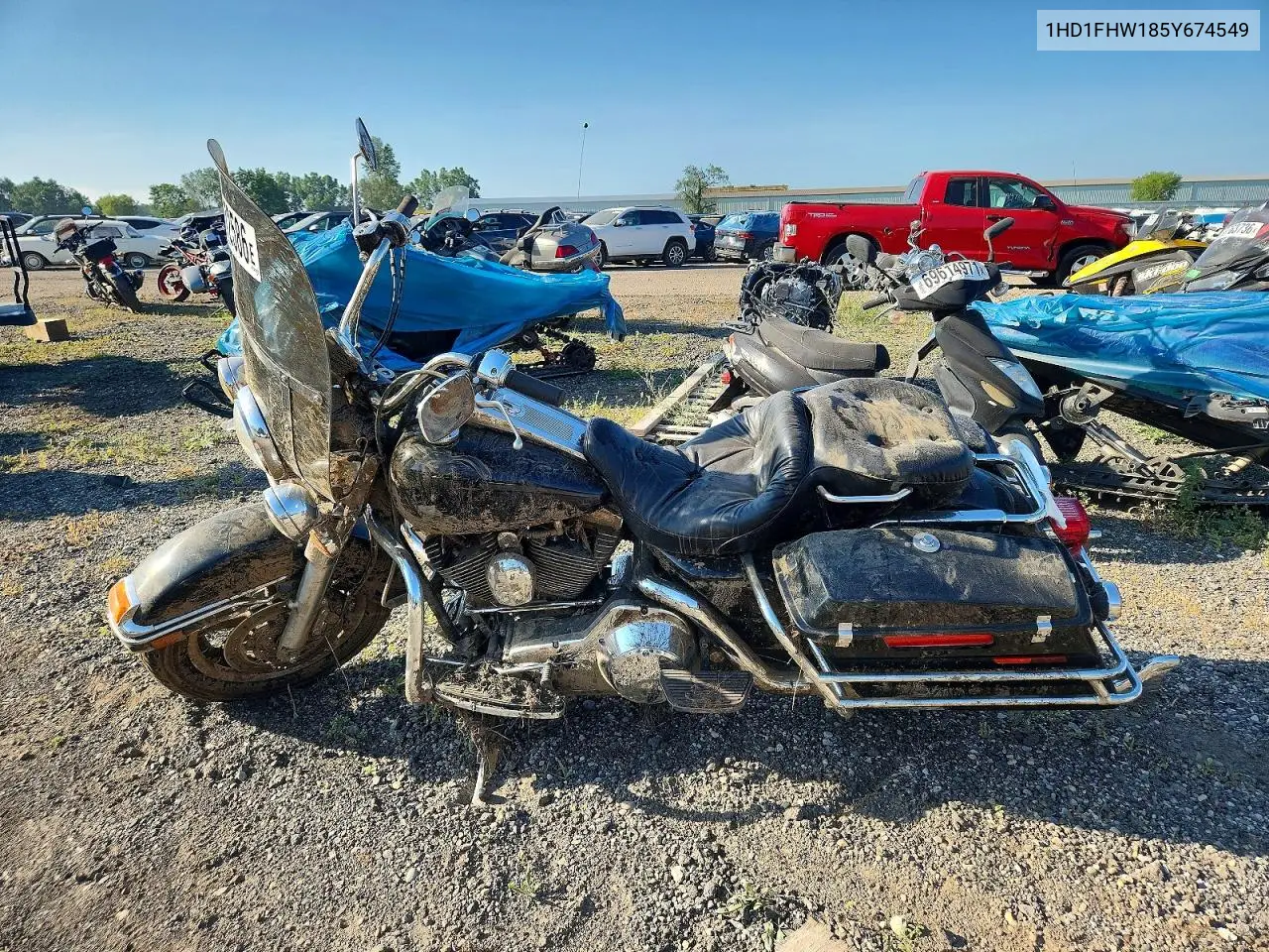 2005 Harley-Davidson Flhpi VIN: 1HD1FHW185Y674549 Lot: 59772586