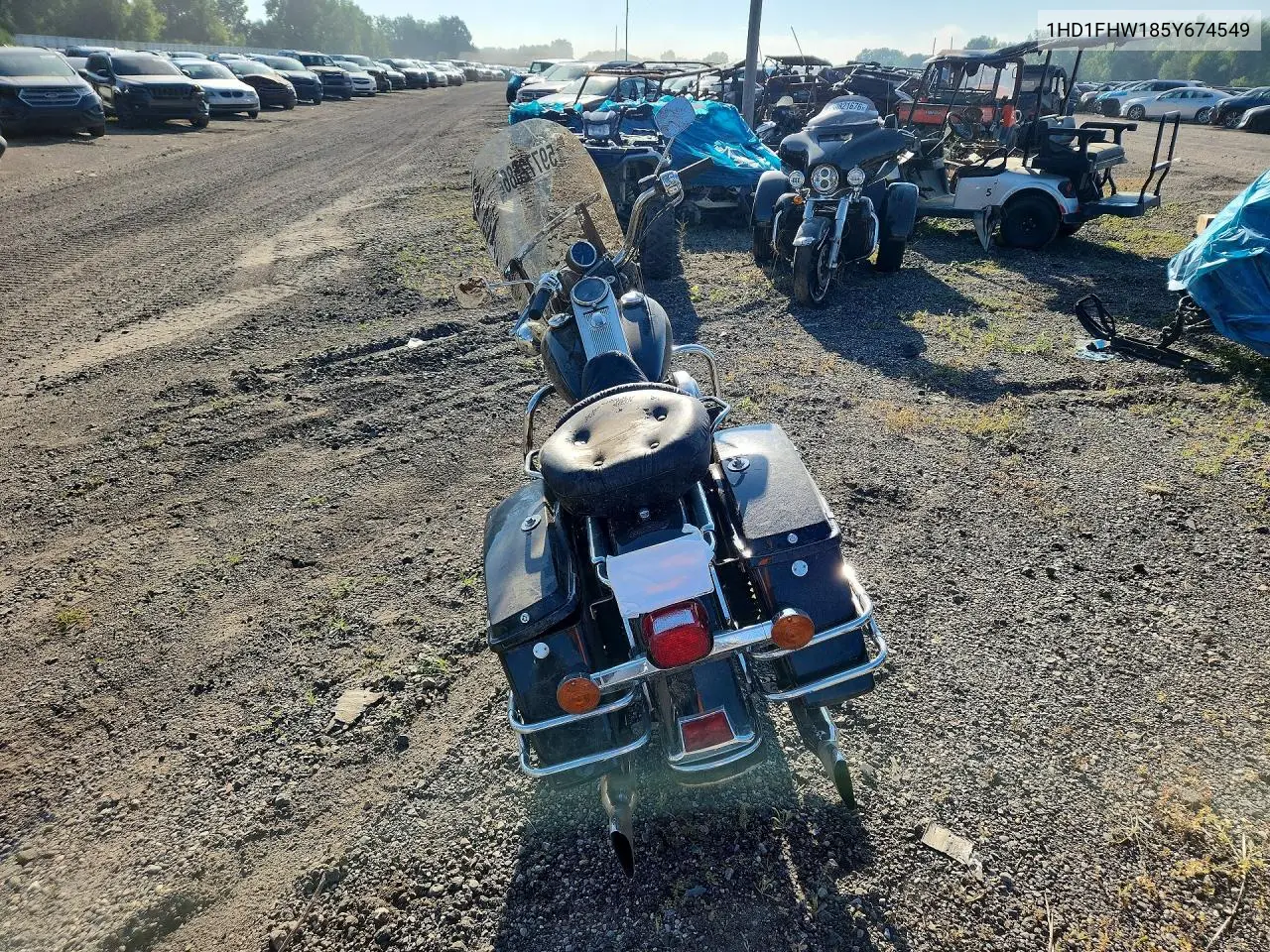 2005 Harley-Davidson Flhpi VIN: 1HD1FHW185Y674549 Lot: 59772586