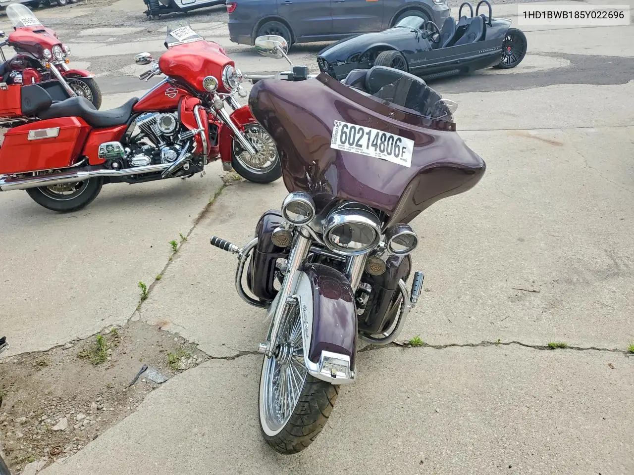 2005 Harley-Davidson Flstci VIN: 1HD1BWB185Y022696 Lot: 60214806