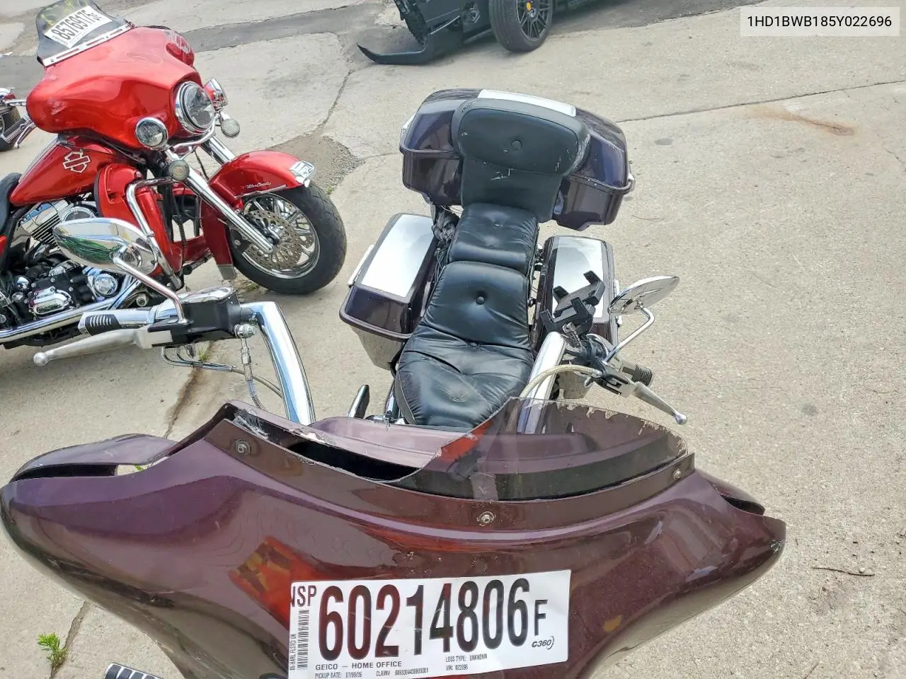 2005 Harley-Davidson Flstci VIN: 1HD1BWB185Y022696 Lot: 60214806