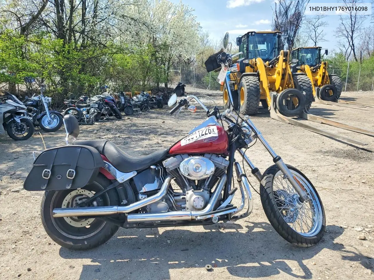 2006 Harley-Davidson Fxst VIN: 1HD1BHY176Y016098 Lot: 48041226