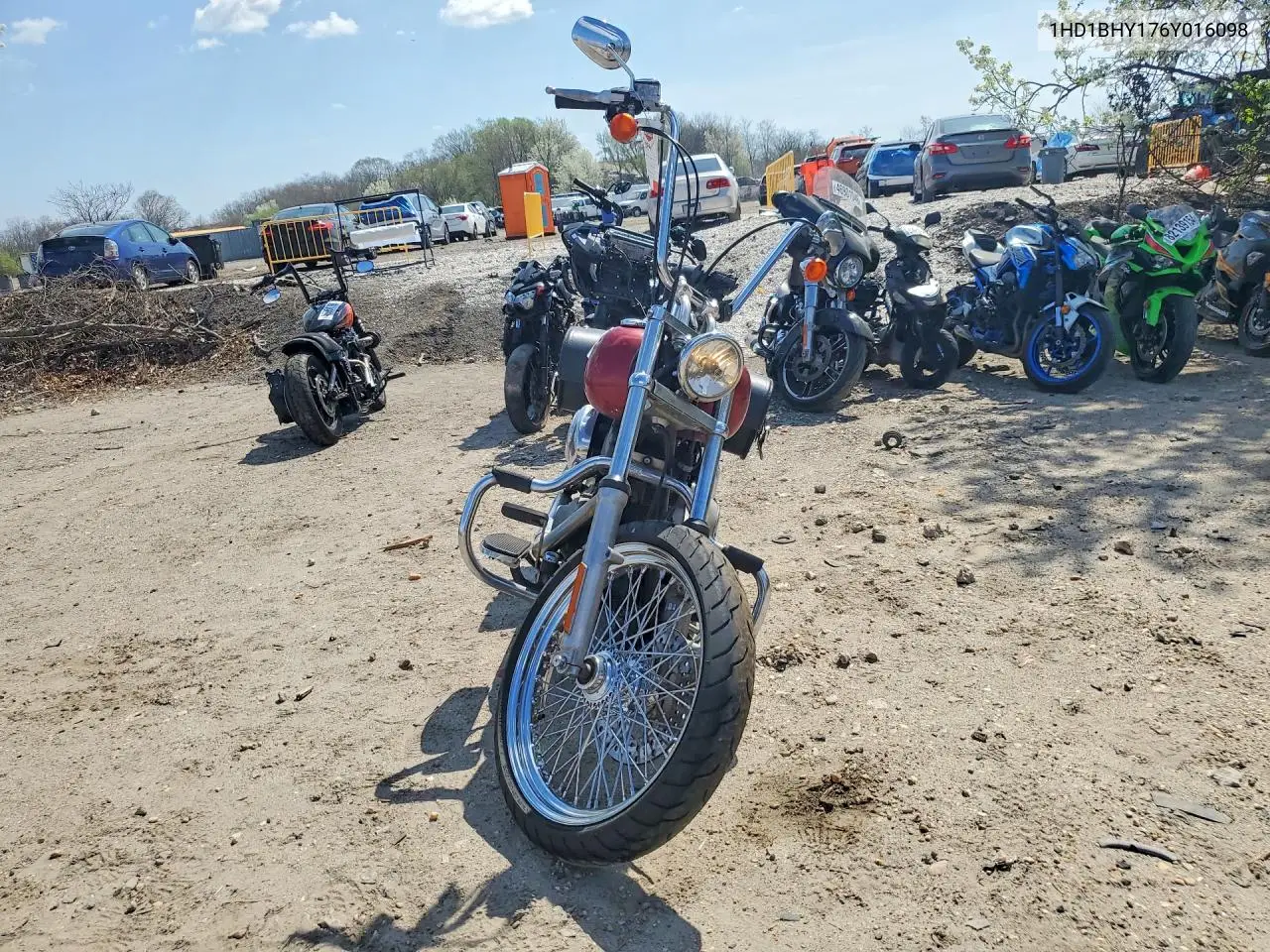 2006 Harley-Davidson Fxst VIN: 1HD1BHY176Y016098 Lot: 48041226