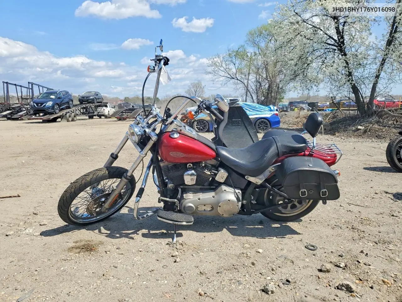 2006 Harley-Davidson Fxst VIN: 1HD1BHY176Y016098 Lot: 48041226