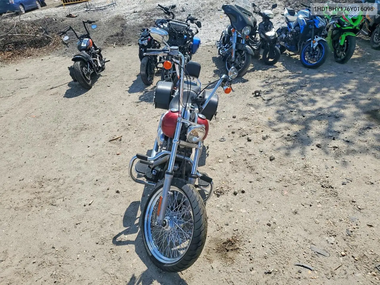 2006 Harley-Davidson Fxst VIN: 1HD1BHY176Y016098 Lot: 48041226