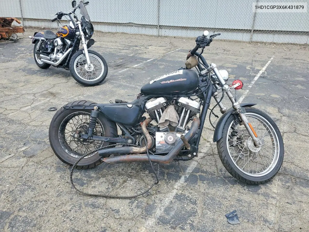 2006 Harley-Davidson Xl1200 C VIN: 1HD1CGP3X6K431879 Lot: 55574866