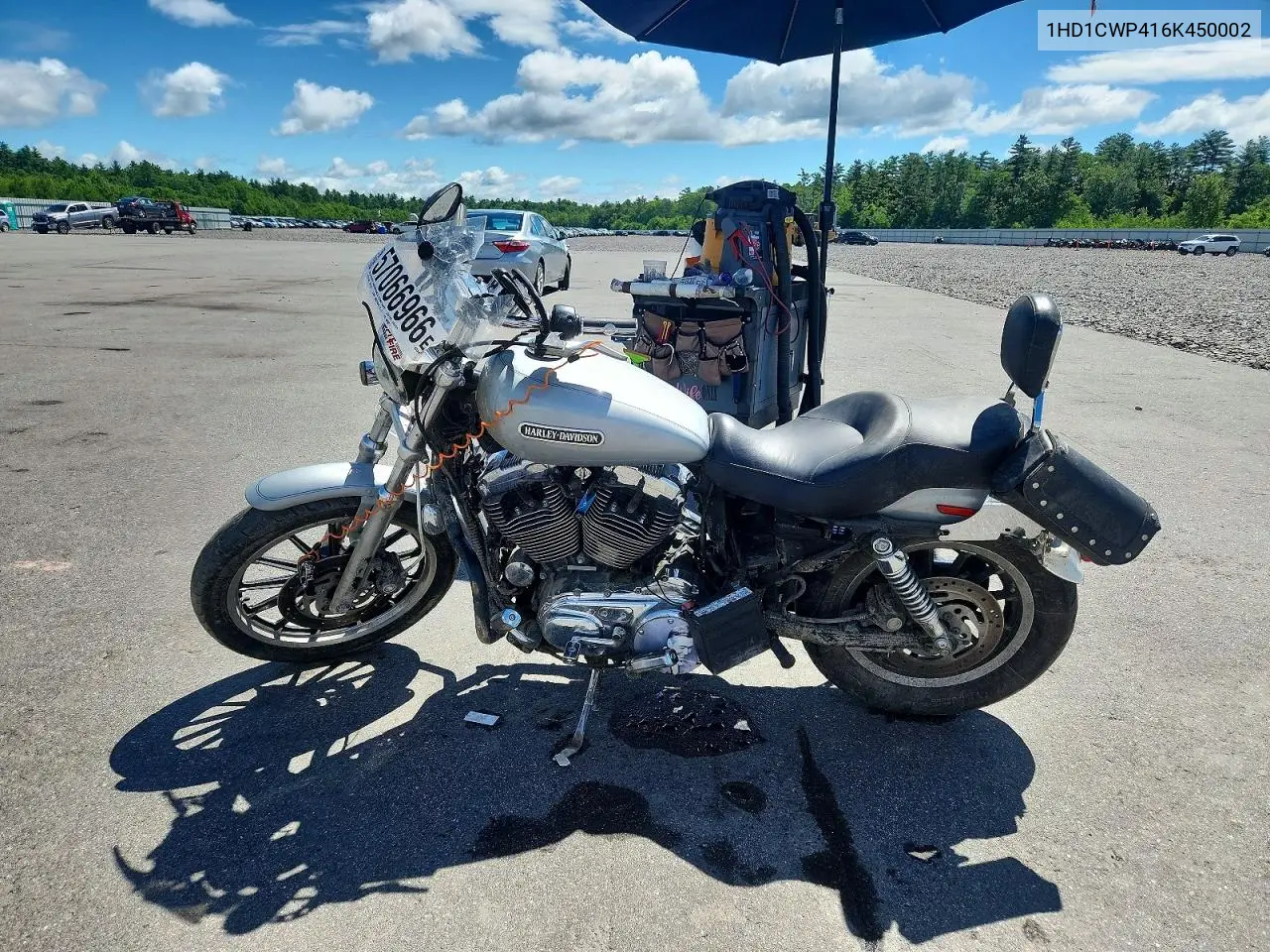 2006 Harley-Davidson Xl1200 L VIN: 1HD1CWP416K450002 Lot: 57066966