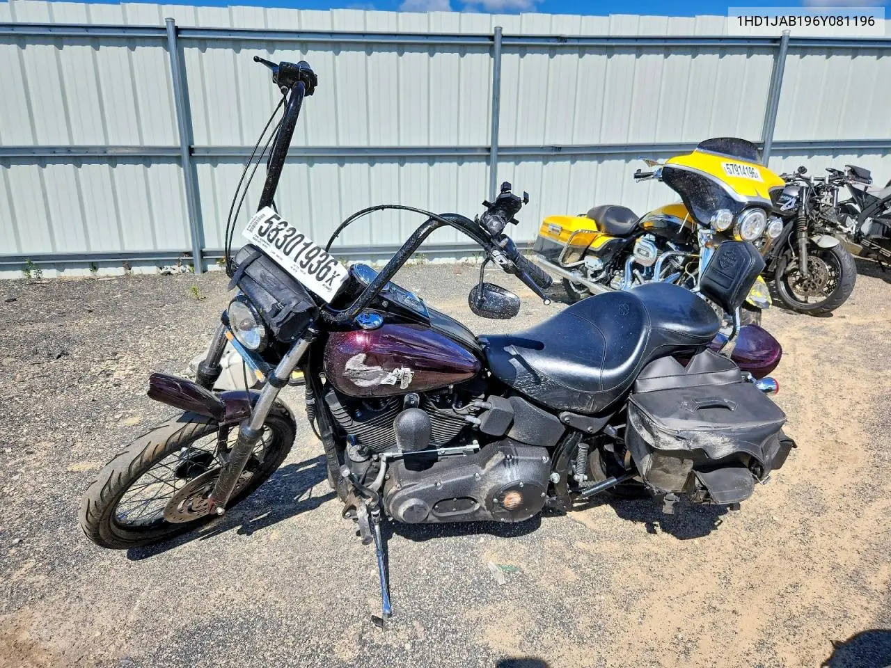 2006 Harley-Davidson Fxstbi VIN: 1HD1JAB196Y081196 Lot: 58301936