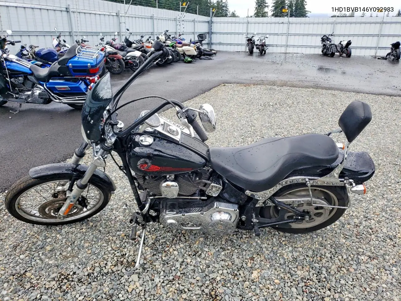 2006 Harley-Davidson Fxsti VIN: 1HD1BVB146Y092983 Lot: 58805996