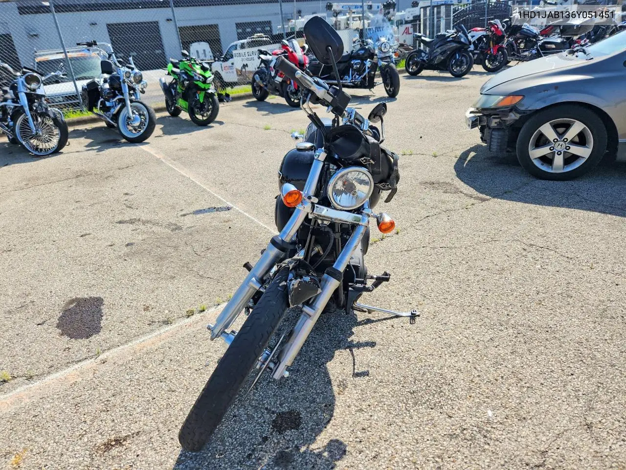 2006 Harley-Davidson Fxstbi VIN: 1HD1JAB136Y051451 Lot: 59338886