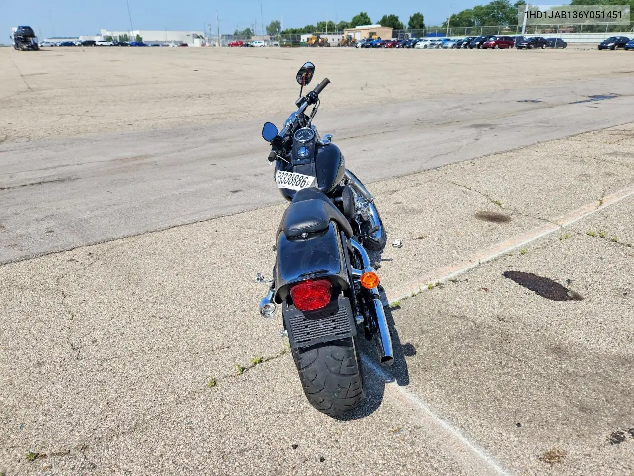 2006 Harley-Davidson Fxstbi VIN: 1HD1JAB136Y051451 Lot: 59338886