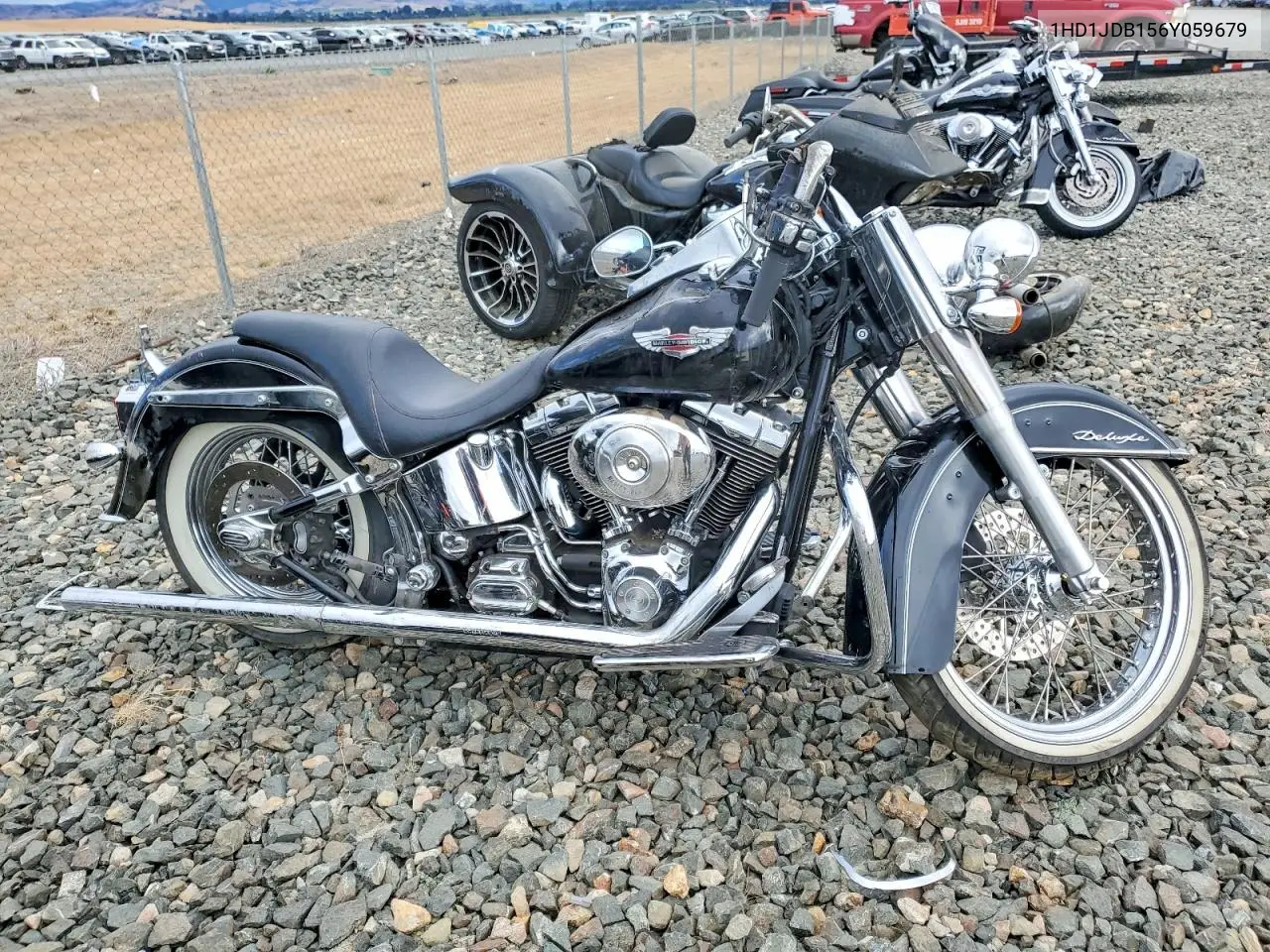 2006 Harley-Davidson Flstni VIN: 1HD1JDB156Y059679 Lot: 61628976