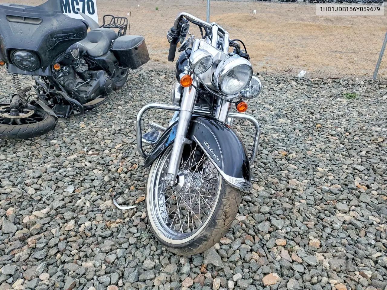 2006 Harley-Davidson Flstni VIN: 1HD1JDB156Y059679 Lot: 61628976
