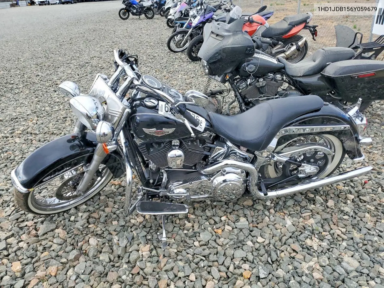 2006 Harley-Davidson Flstni VIN: 1HD1JDB156Y059679 Lot: 61628976