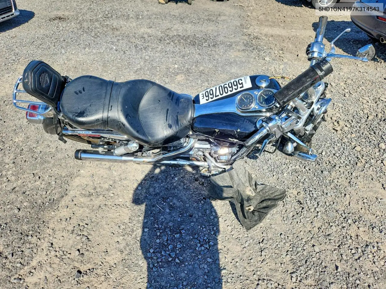 2007 Harley-Davidson Fxdl VIN: 5HD1GN4197K314543 Lot: 56690766