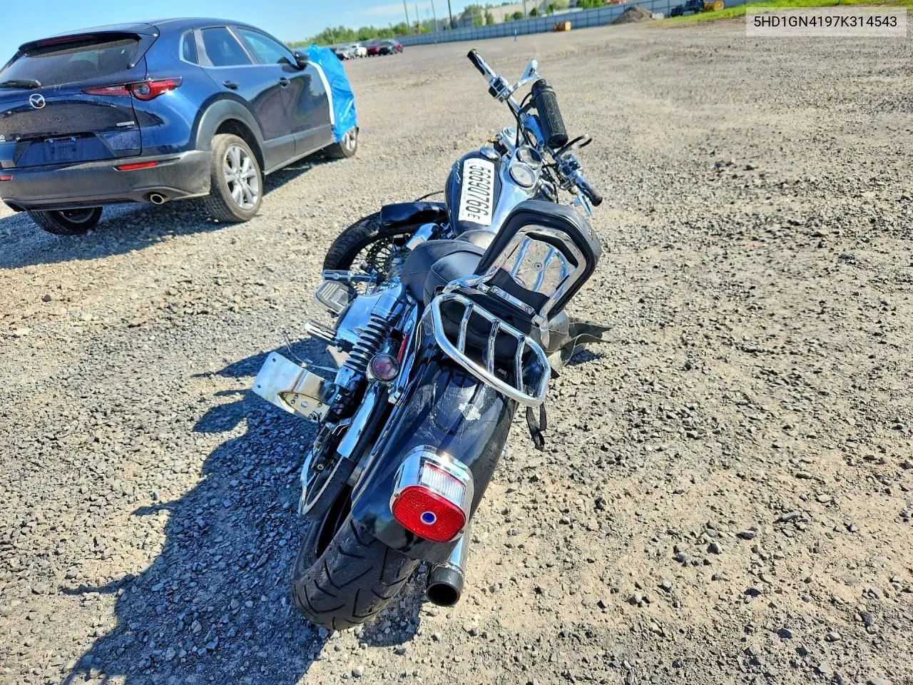 2007 Harley-Davidson Fxdl VIN: 5HD1GN4197K314543 Lot: 56690766