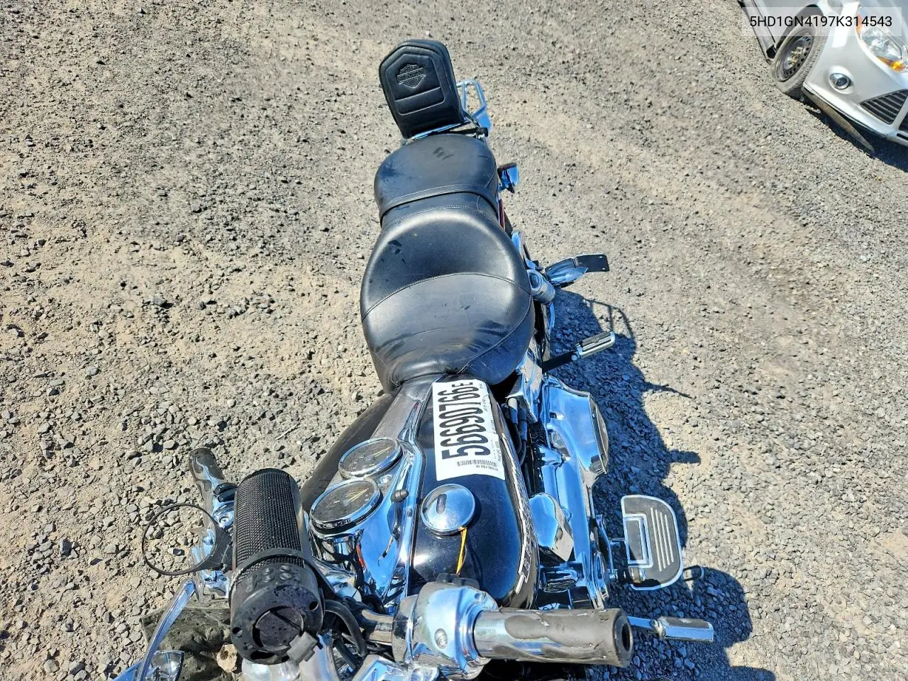 2007 Harley-Davidson Fxdl VIN: 5HD1GN4197K314543 Lot: 56690766