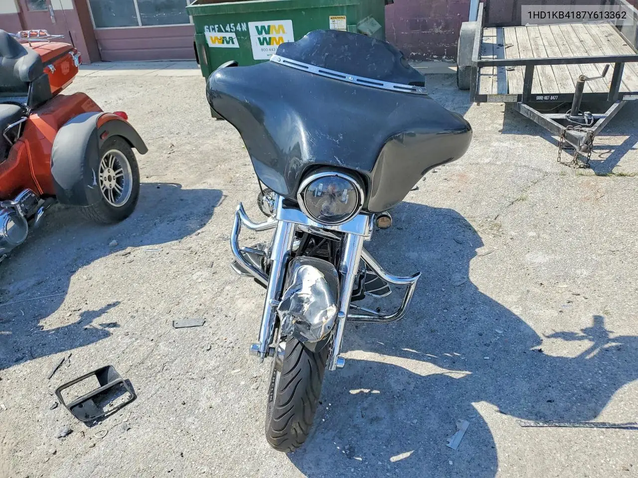 2007 Harley-Davidson Flhx VIN: 1HD1KB4187Y613362 Lot: 57974496