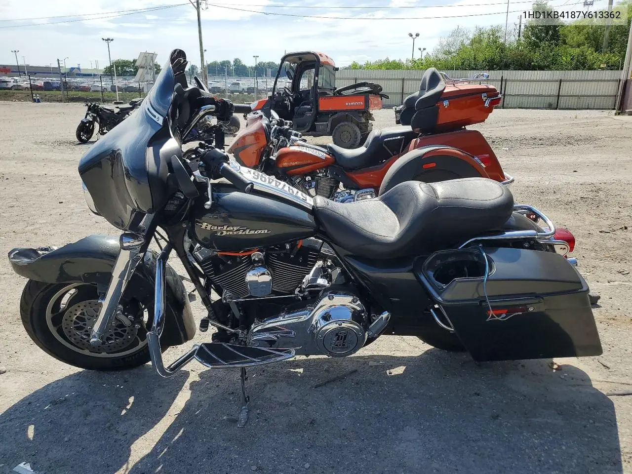 2007 Harley-Davidson Flhx VIN: 1HD1KB4187Y613362 Lot: 57974496