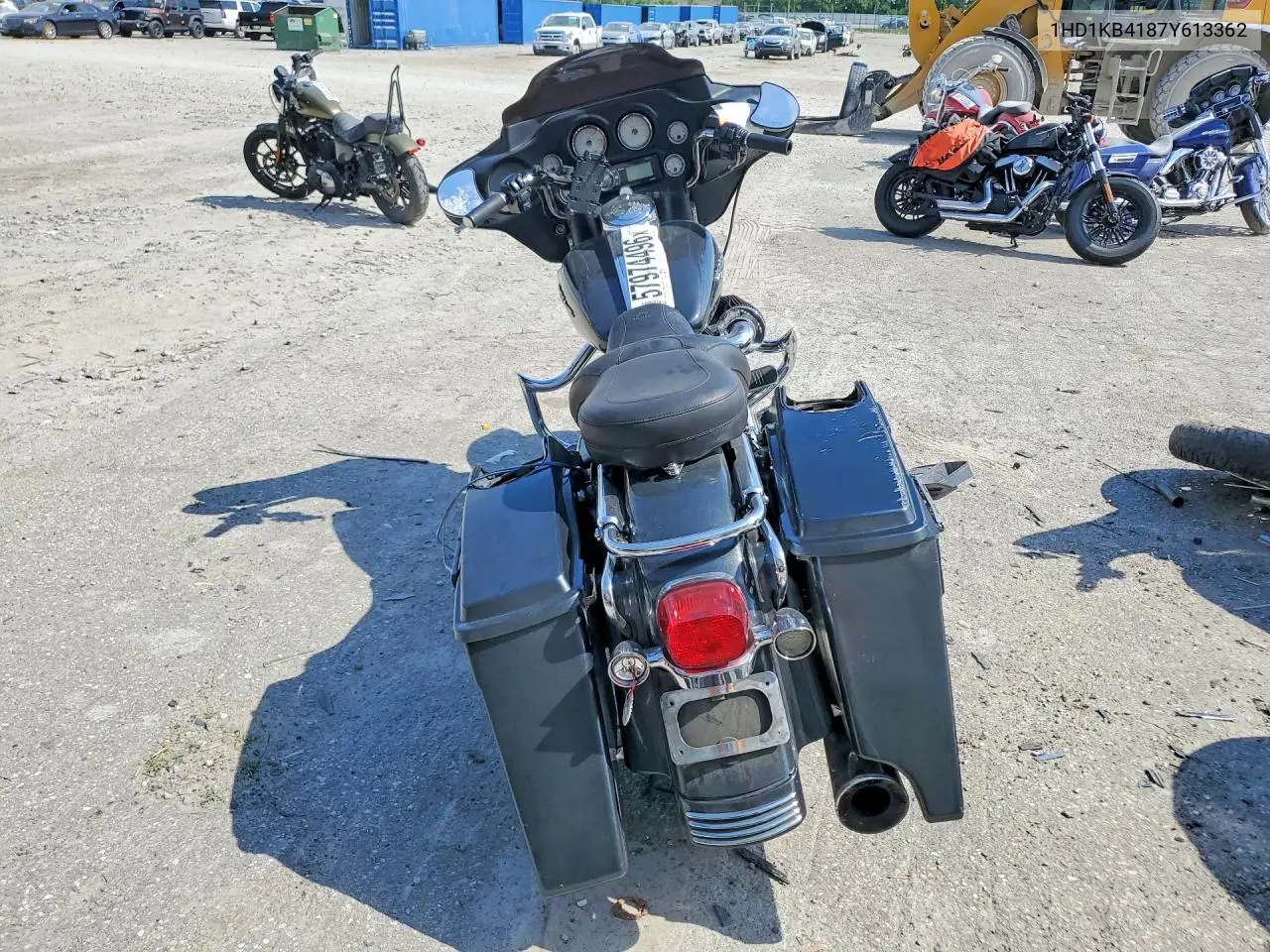 2007 Harley-Davidson Flhx VIN: 1HD1KB4187Y613362 Lot: 57974496