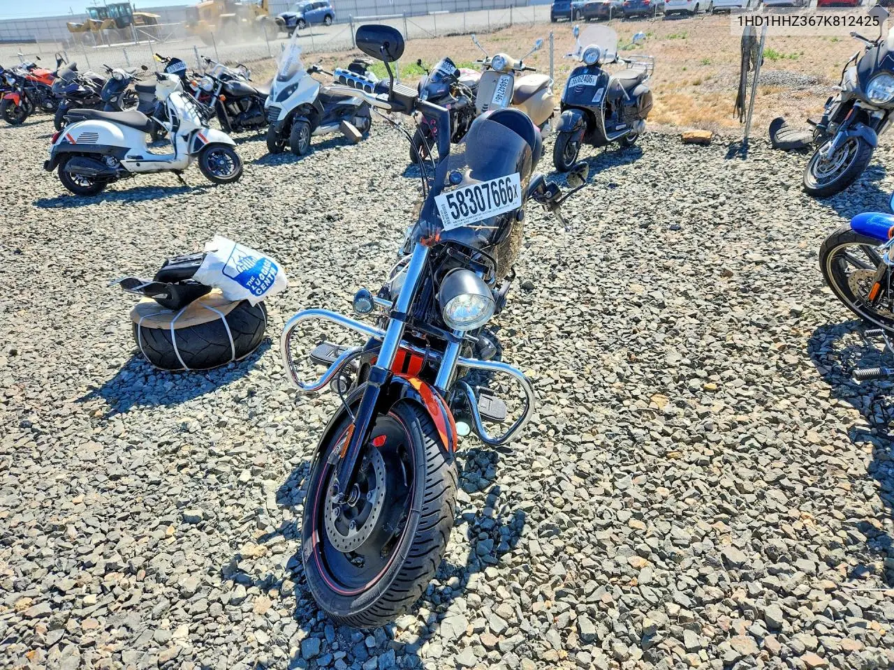 2007 Harley-Davidson Vrscdx VIN: 1HD1HHZ367K812425 Lot: 58307666