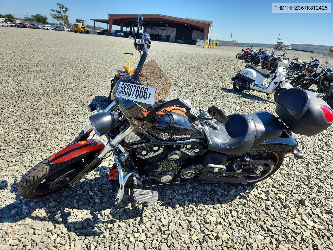 2007 Harley-Davidson Vrscdx VIN: 1HD1HHZ367K812425 Lot: 58307666
