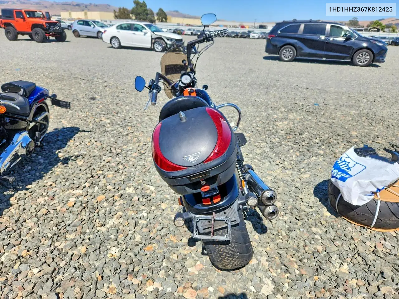 2007 Harley-Davidson Vrscdx VIN: 1HD1HHZ367K812425 Lot: 58307666