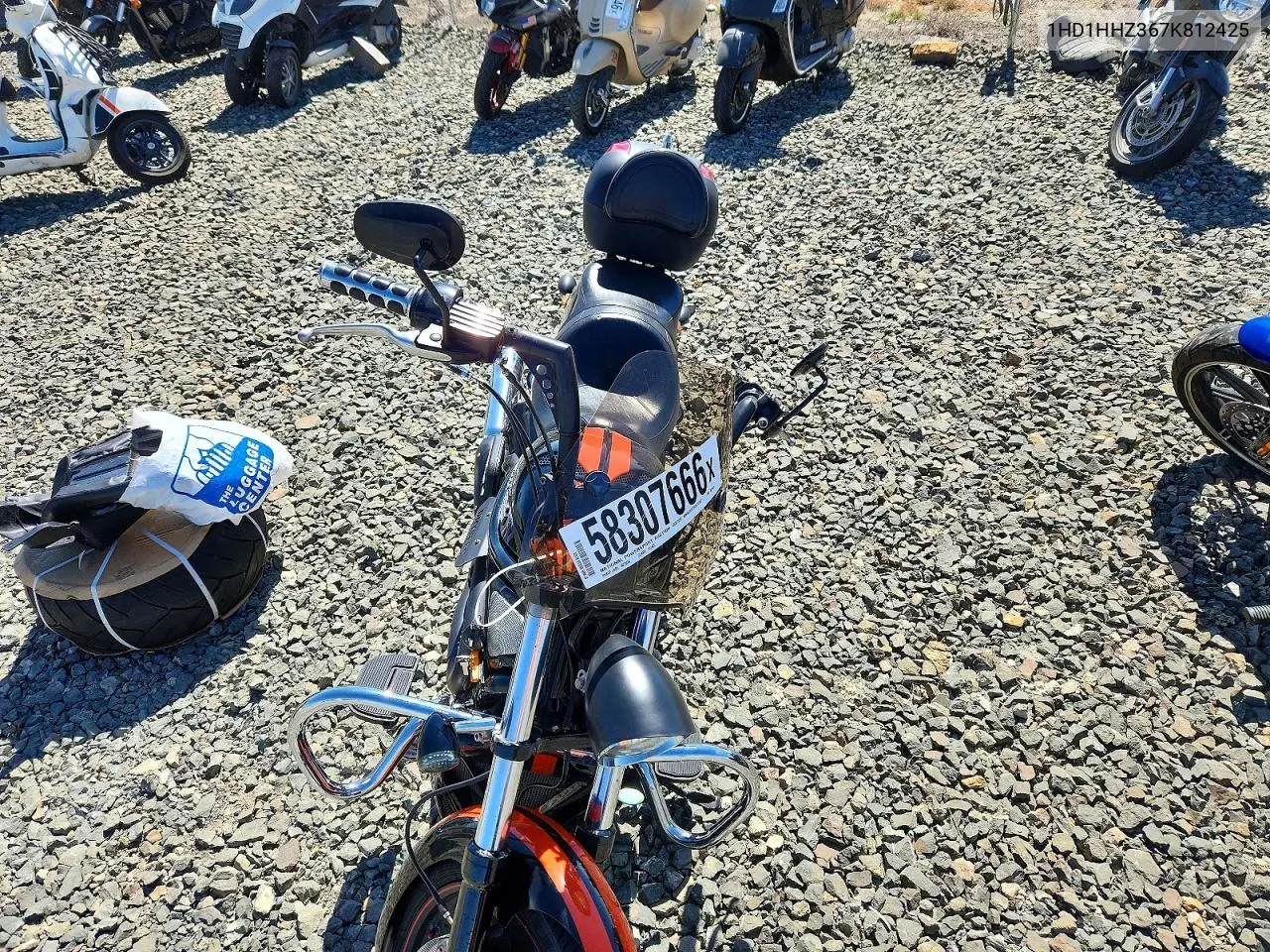 2007 Harley-Davidson Vrscdx VIN: 1HD1HHZ367K812425 Lot: 58307666