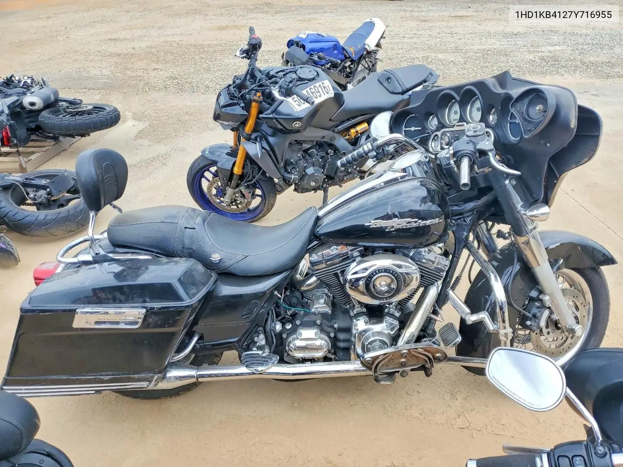 2007 Harley-Davidson Flhx VIN: 1HD1KB4127Y716955 Lot: 58945416