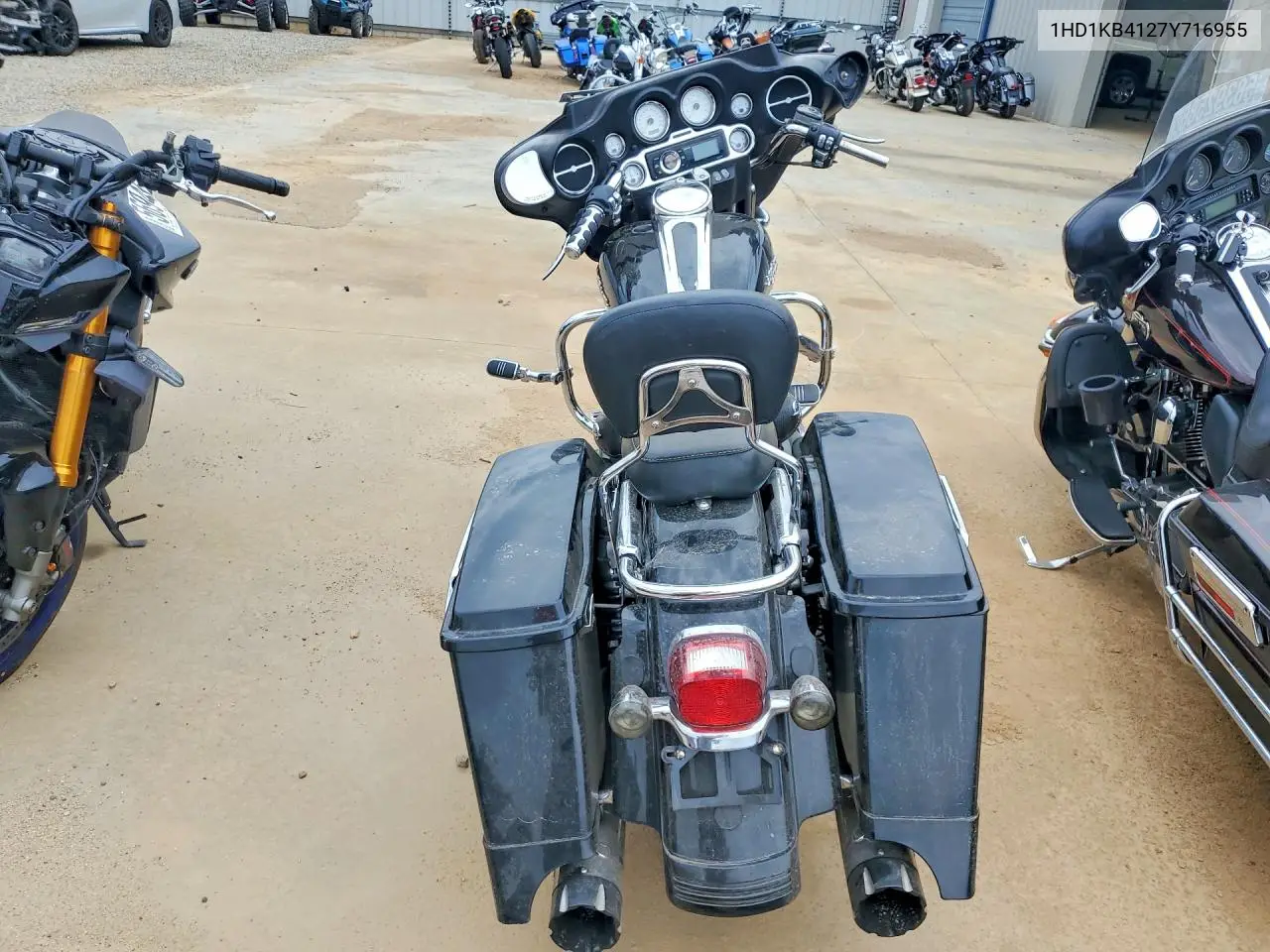 2007 Harley-Davidson Flhx VIN: 1HD1KB4127Y716955 Lot: 58945416