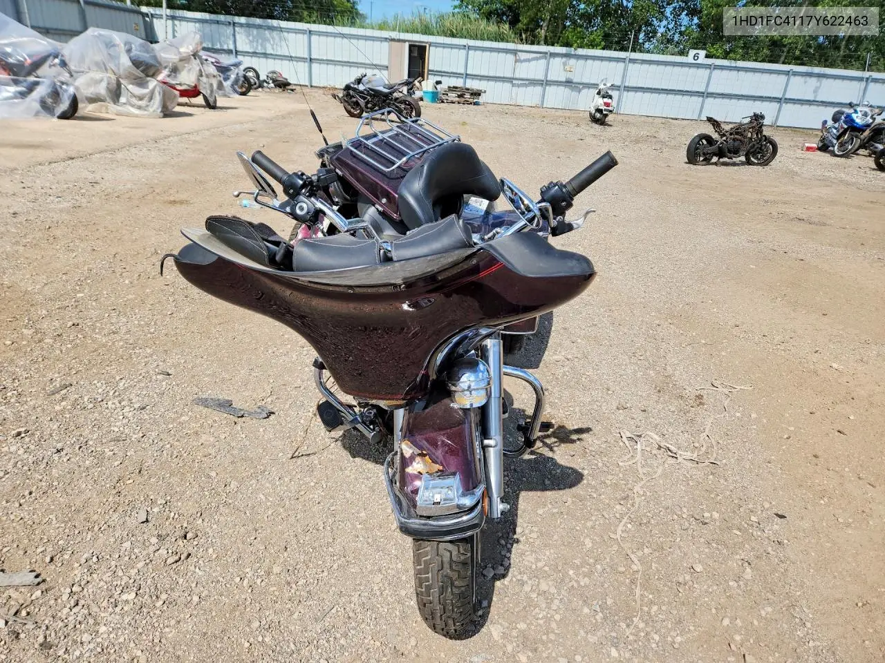 2007 Harley-Davidson Flhtcui VIN: 1HD1FC4117Y622463 Lot: 61772986