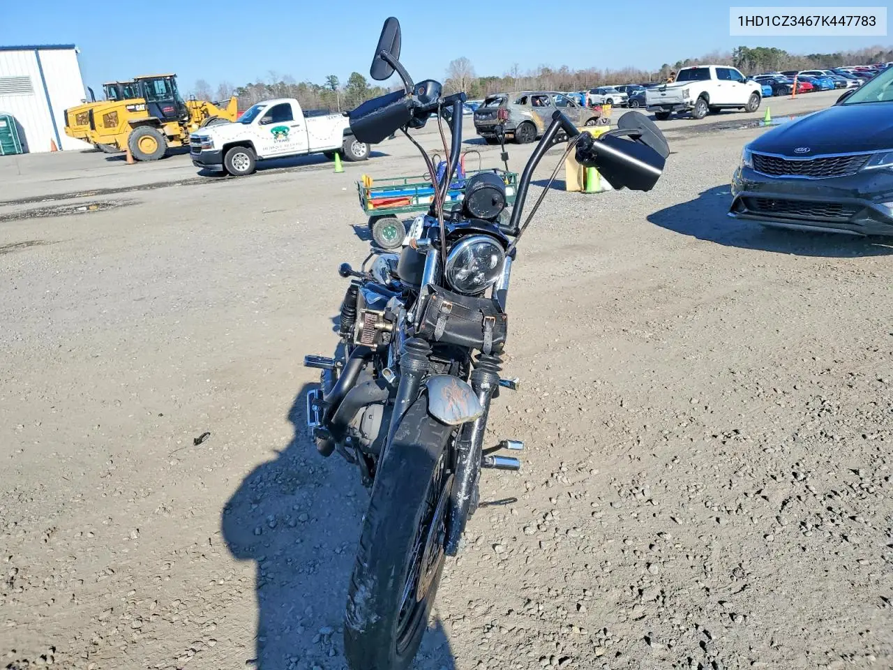 2007 Harley-Davidson Xl1200 N VIN: 1HD1CZ3467K447783 Lot: 74829345