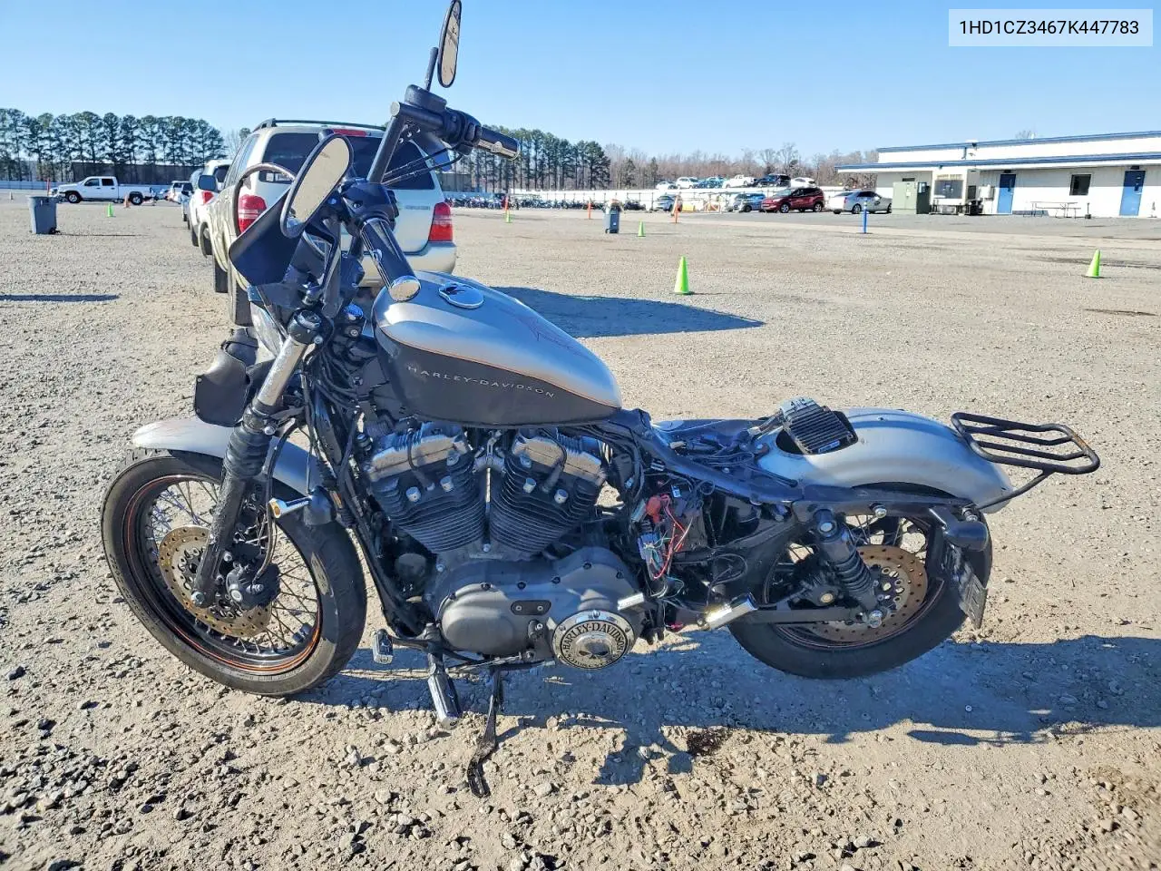 2007 Harley-Davidson Xl1200 N VIN: 1HD1CZ3467K447783 Lot: 74829345