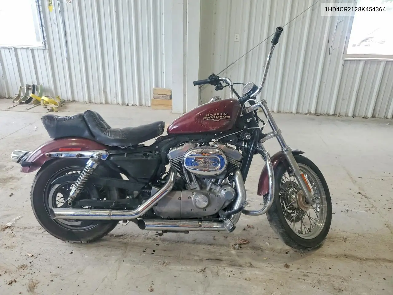 2008 Harley-Davidson Xl883 L VIN: 1HD4CR2128K454364 Lot: 53793806