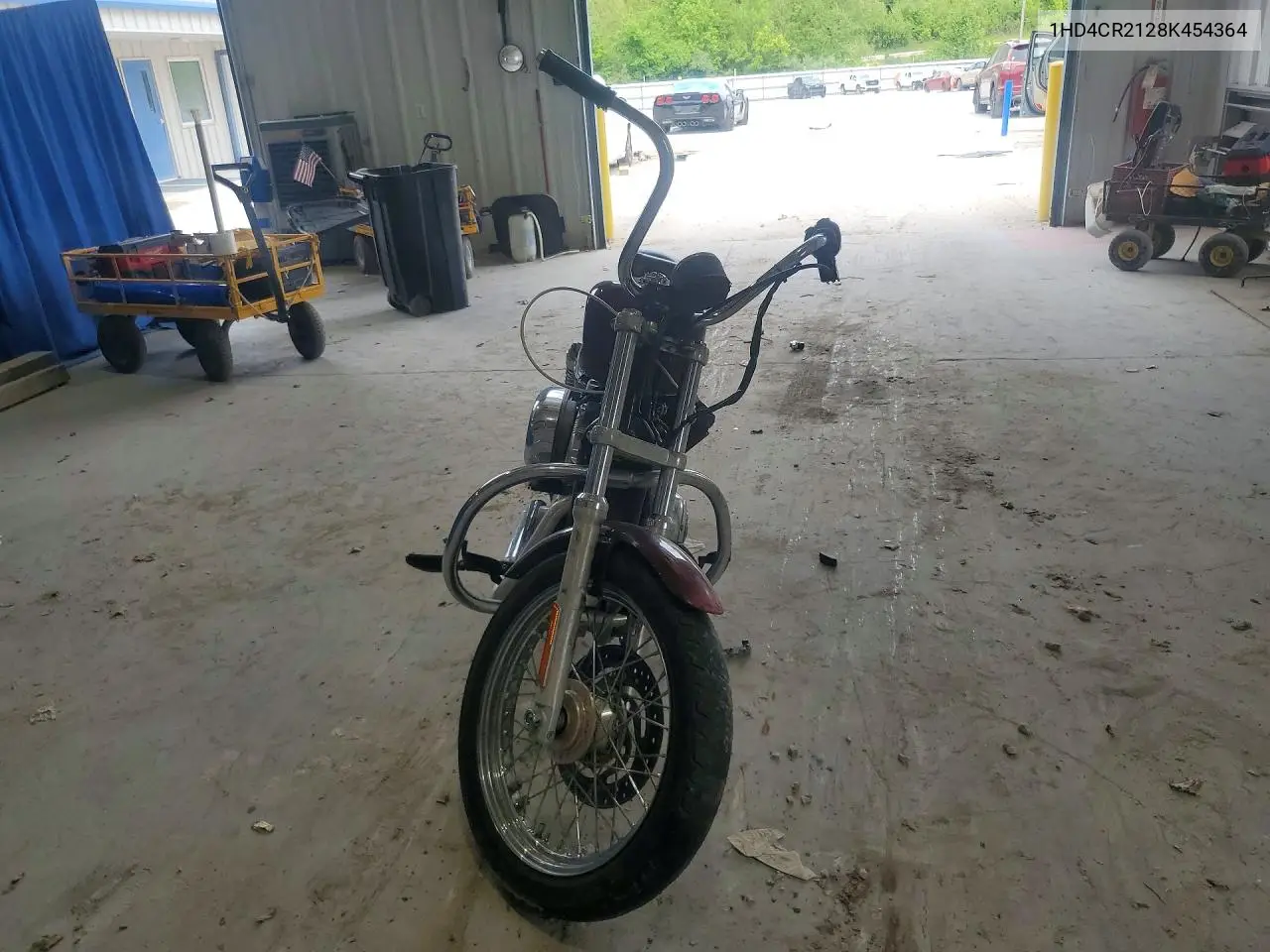 2008 Harley-Davidson Xl883 L VIN: 1HD4CR2128K454364 Lot: 53793806