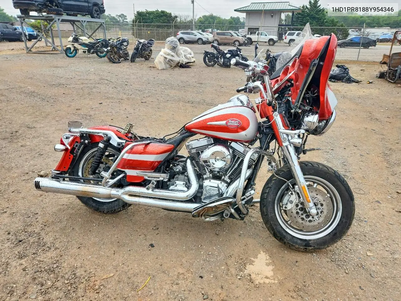 2008 Harley-Davidson Flhtcuse3 VIN: 1HD1PR8188Y954346 Lot: 54277096