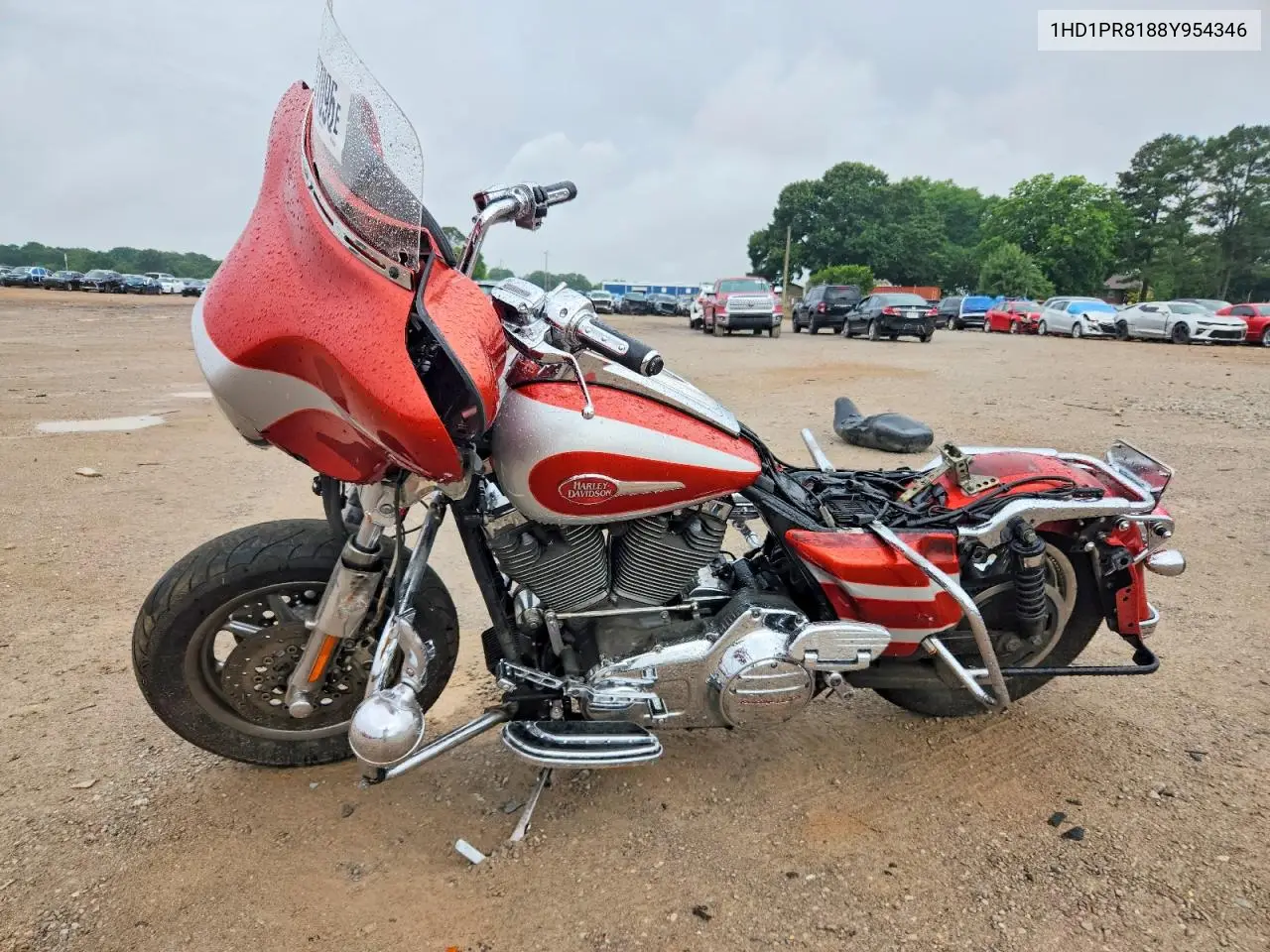 2008 Harley-Davidson Flhtcuse3 VIN: 1HD1PR8188Y954346 Lot: 54277096
