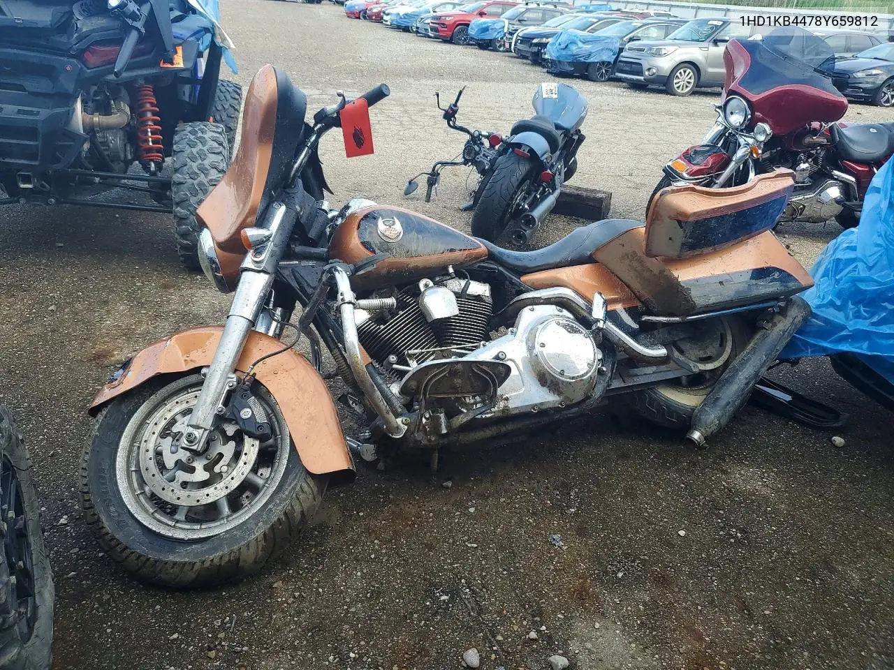 2008 Harley-Davidson Flhx 105Th Anniversary Edition VIN: 1HD1KB4478Y659812 Lot: 58159316