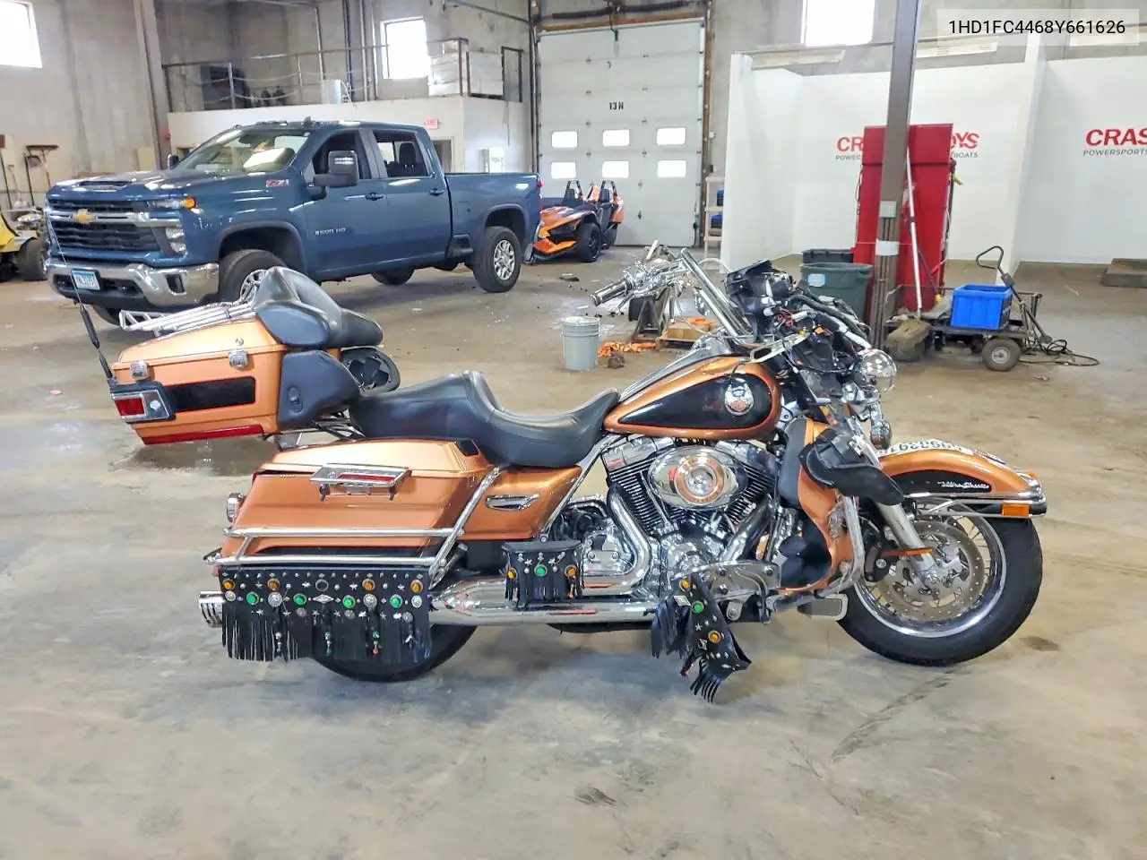 2008 Harley-Davidson Flhtcui 105Th Anniversary Edition VIN: 1HD1FC4468Y661626 Lot: 59903916